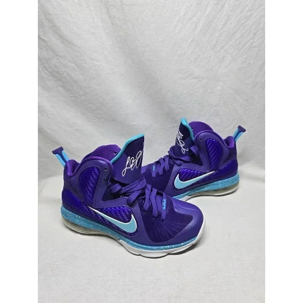 Nike LeBron 9 Summit Lake Hornets Youth Sneakers Size 6Y/Women’s 7.5  472664-500